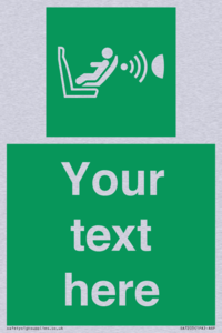 Custom safe condition child seat presence orientation detection system